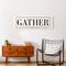 Gather Here with Grateful Hearts Canvas Wall Art